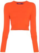 Sies Marjan Knitted Crop Top - Orange