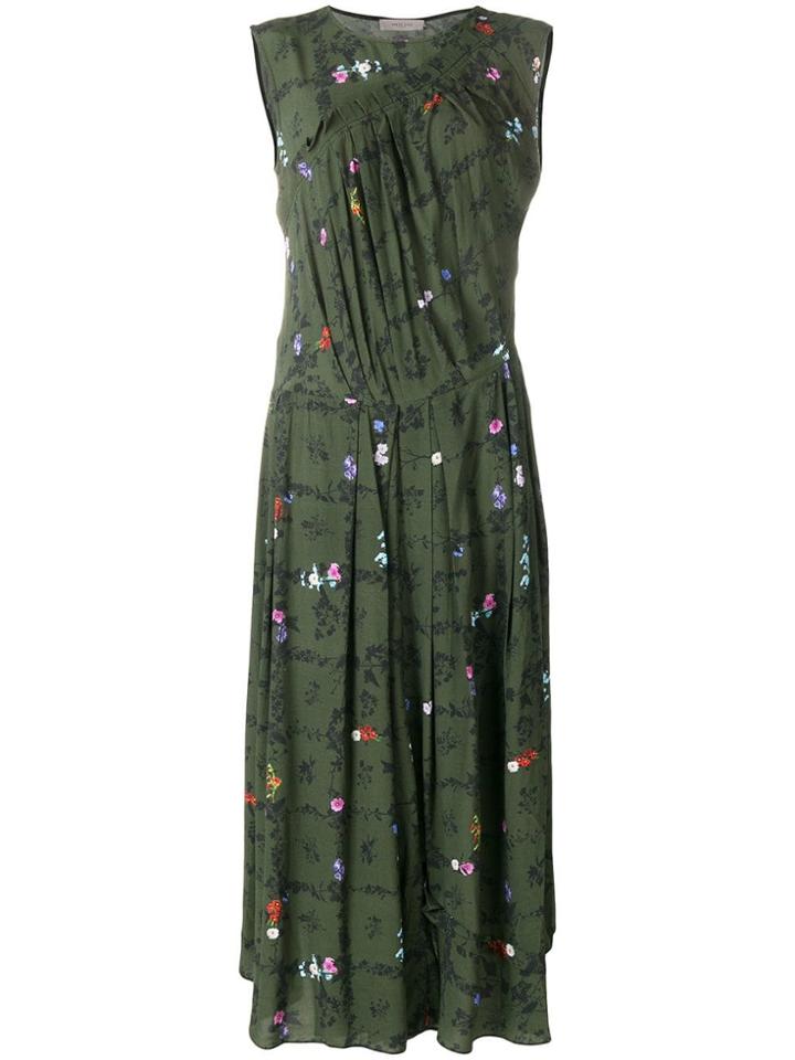 Preen Line Clementina Floral Printed Dress - Green
