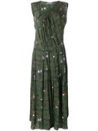 Preen Line Clementina Floral Printed Dress - Green