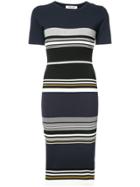 Diane Von Furstenberg Soft Shoulder Sweater Dress - Blue