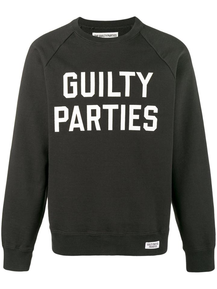 Wacko Maria Guilty Parties Sweatshirt - Black