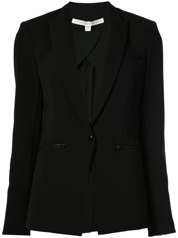 Veronica Beard 'scuba' Blazer - Black