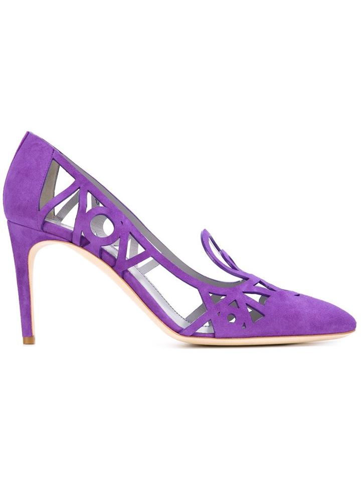 Pollini Laser Cut Pumps
