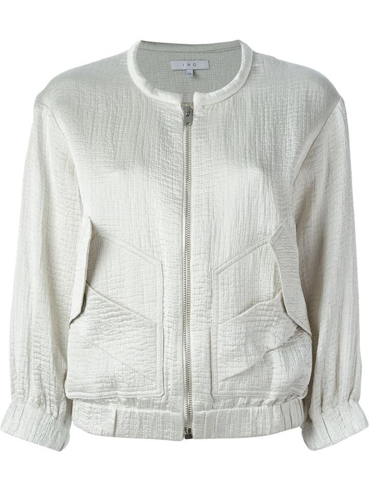 Iro Textured Bomber Jacket