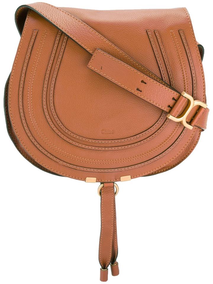 Chloé Marcie Shoulder Bag - Yellow & Orange