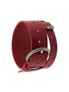 Ann Demeulemeester Belt Bracelet - Red