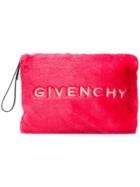 Givenchy Givenchy - Woman - Pouch Faux Fur - Red