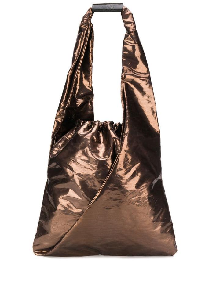 Mm6 Maison Margiela Japanese Bucket Bag - Brown