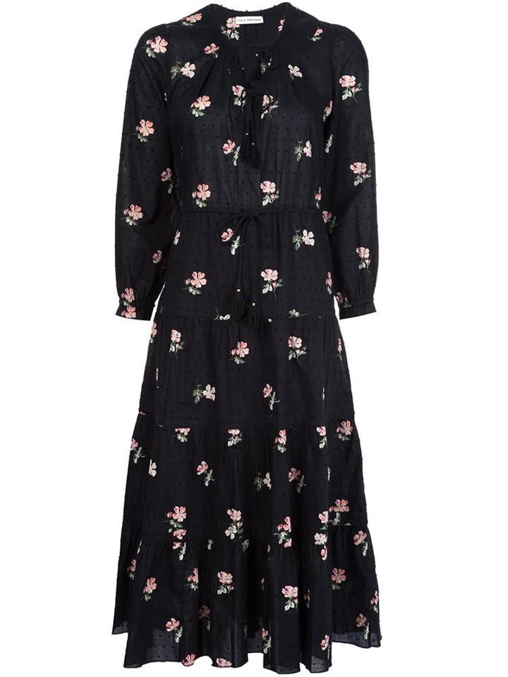 Ulla Johnson Floral Print Tunic Dress