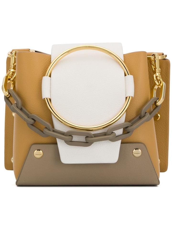 Yuzefi Delila Shoulder Bag - Neutrals