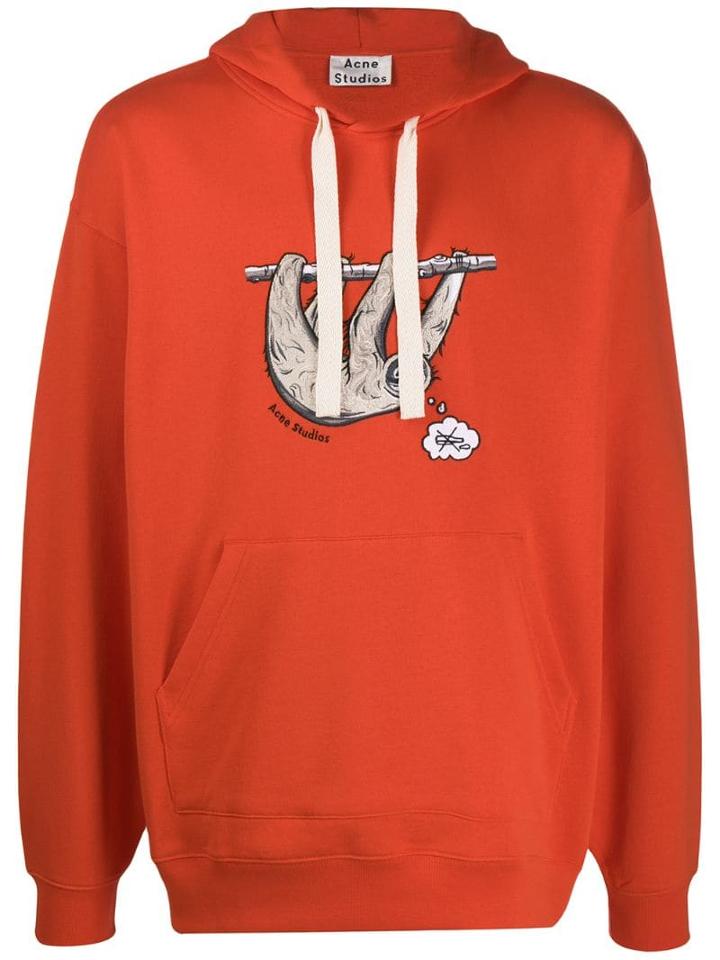 Acne Studios Animal Embroidered Hoodie