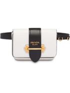 Prada Prada Cahier Belt Bag - White