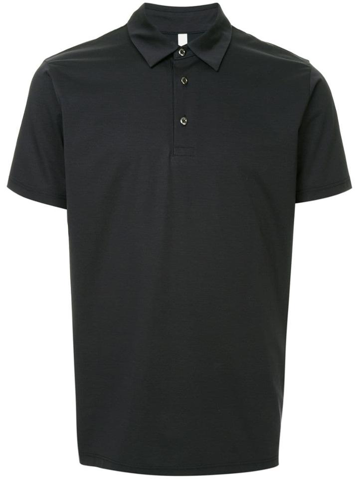 Attachment Short-sleeve Polo Shirt - Blue