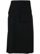 Comme Des Garçons Comme Des Garçons Oversized Pocket Skirt - Black