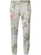 Mason Cactus Printed Cropped Trousers - Grey