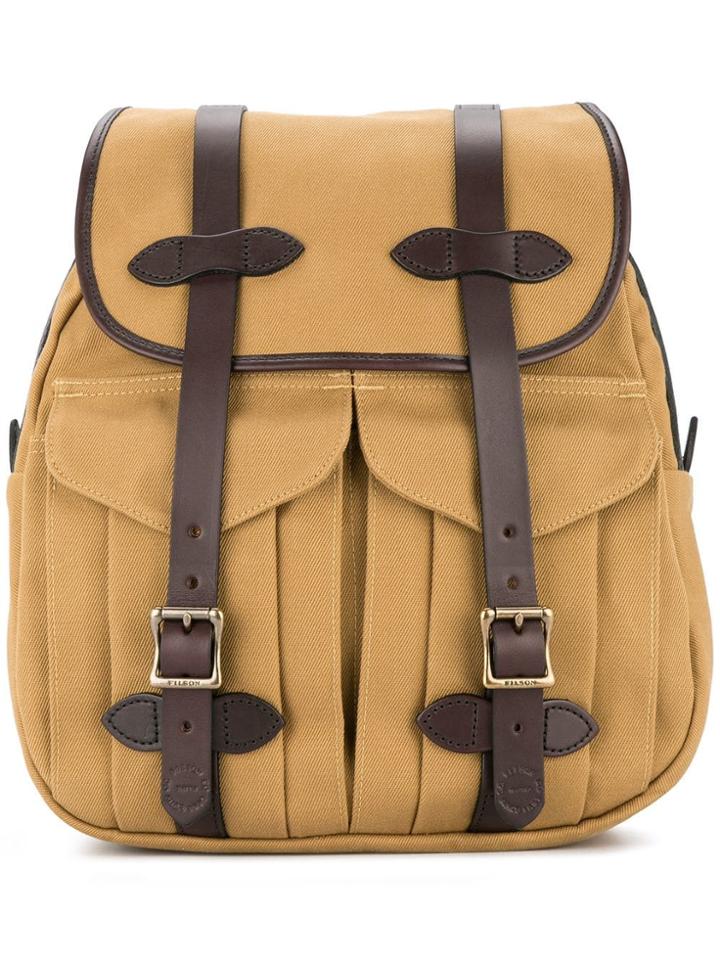 Filson Leather Straps Rucksack - Brown