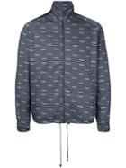 Selfmade By Gianfranco Villegas - Logo Print Windbreaker Jacket - Men - Cotton - 46, Black, Cotton