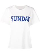 Alberta Ferretti Sunday T-shirt - White