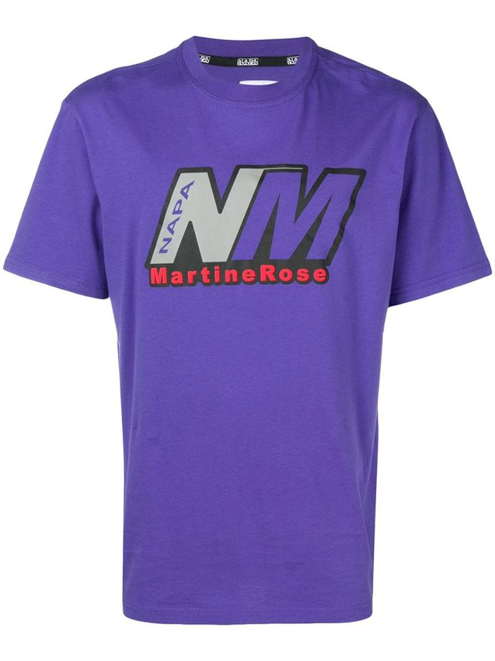 Napa By Martine Rose Logo T-shirt - Purple