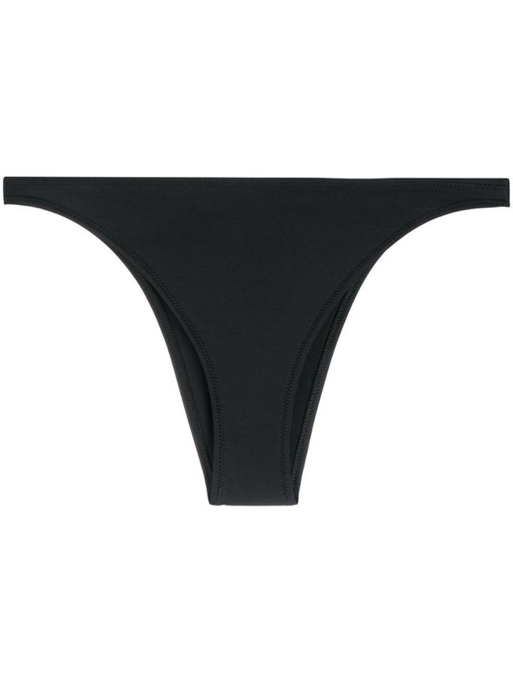 Solid & Striped Harley Bikini Bottoms - Black