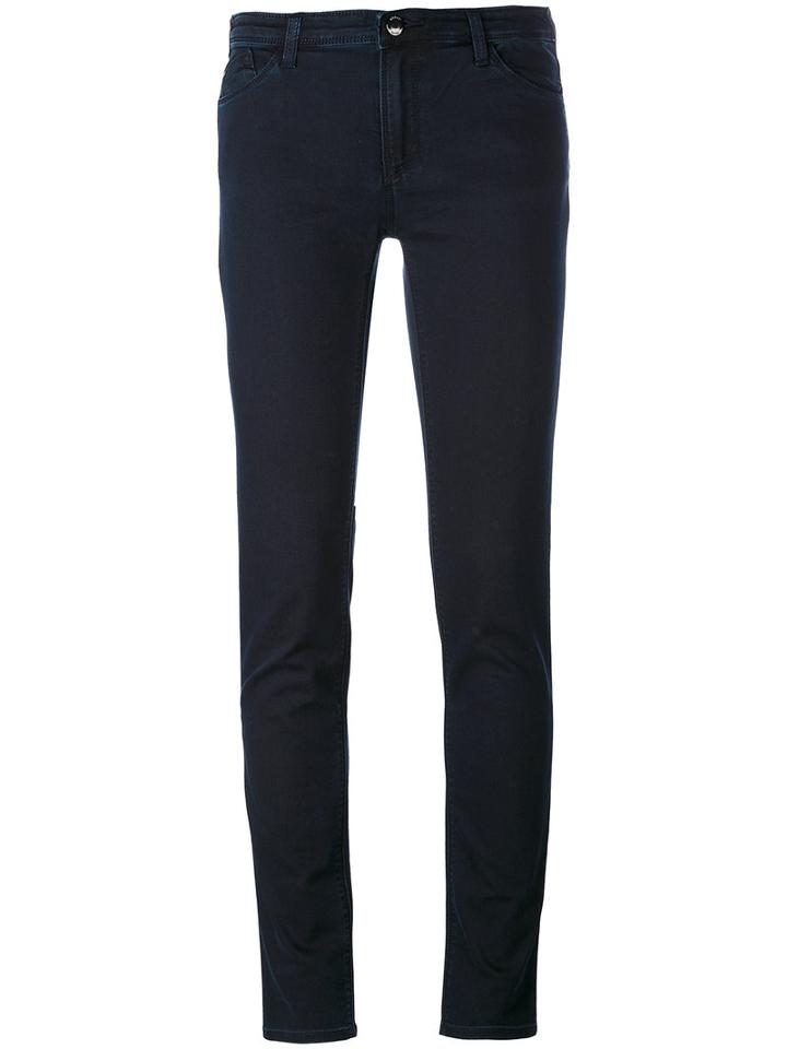Armani Jeans - Skinny Jeans - Women - Cotton/polyester/spandex/elastane - 31, Women's, Blue, Cotton/polyester/spandex/elastane