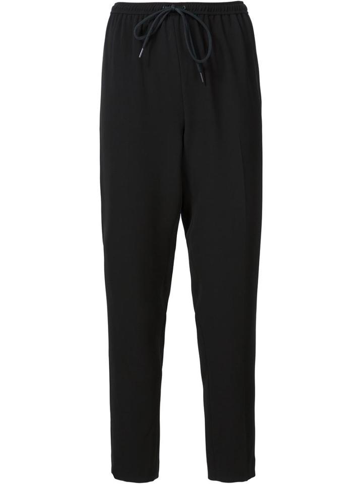 Alexander Wang Tapered Trousers, Women's, Size: 8, Polyester/triacetate