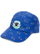 Kenzo Eye Print Cap - Blue
