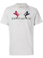 Maison Kitsuné Lovebird T-shirt - Grey