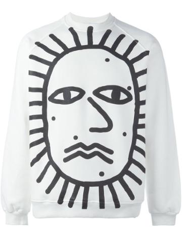 Sunnei Face Print Sweatshirt