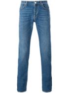 Versace Collection Slim Leg Jeans, Men's, Size: 33, Blue, Cotton/spandex/elastane