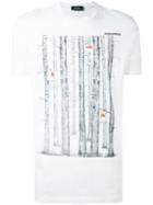 Dsquared2 - Woodland Print T-shirt - Men - Cotton - Xxl, White, Cotton
