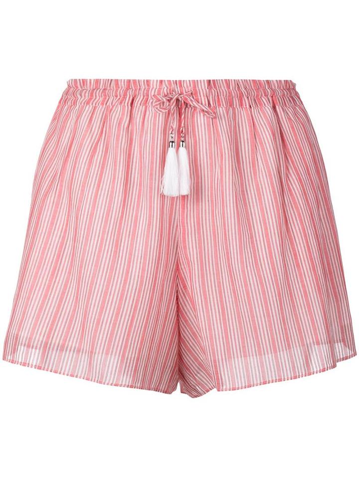 Zimmermann Striped Shorts, Women's, Size: 2, Cotton