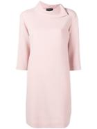 Antonelli Side Zip Dress - Pink