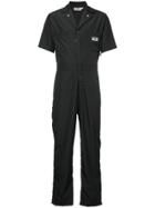 Gcds Nauti Boy Short Sleeve Jumpsuit - Black