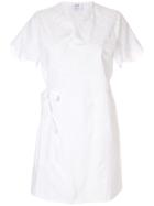 Sir. Delilah Wrap T-dress - White