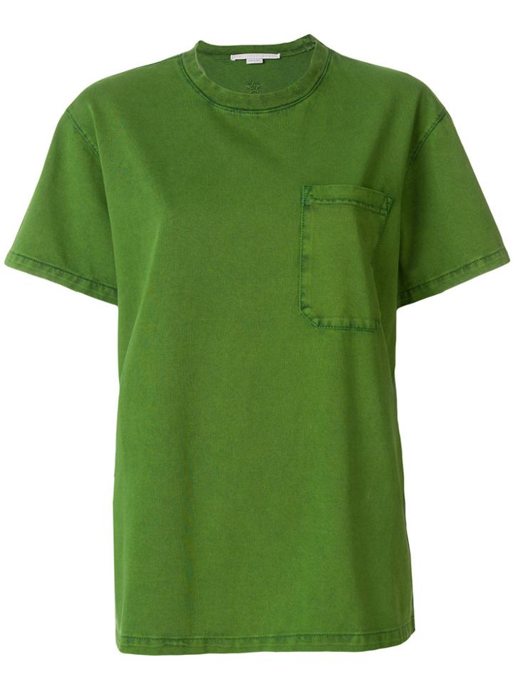 Stella Mccartney Oversized Denim Shirt - Green