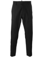 Dsquared2 Tailored Trousers, Men's, Size: 50, Black, Cotton