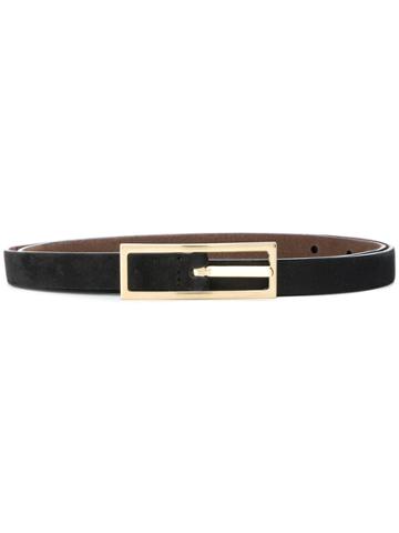 Simonnot Godard Thin Belt - Black