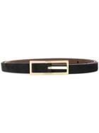 Simonnot Godard Thin Belt - Black
