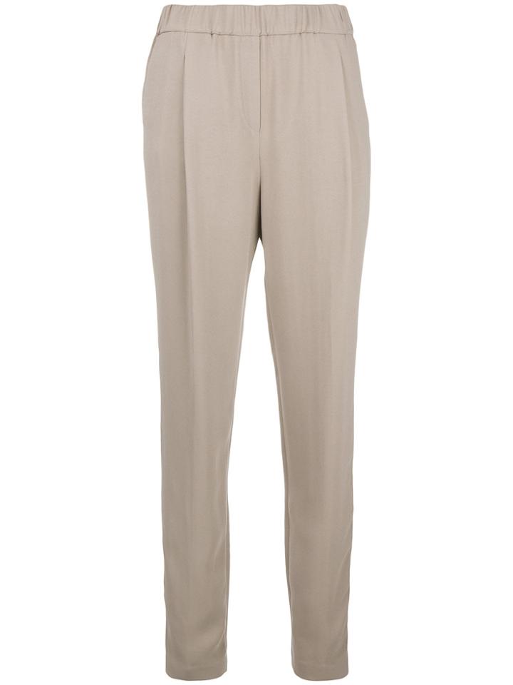 Fabiana Filippi Tapered Trousers - Nude & Neutrals