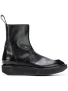 Premiata Platform Ankle Boots - Black