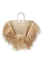 Jacquemus Le Baci Straw Basket Bag - Neutrals