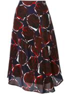 Ps By Paul Smith Rose Print Skirt