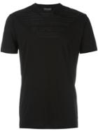 Emporio Armani Eagle Logo Print T-shirt - Black