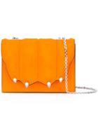 Marco De Vincenzo Paw Effect Cross Body Bag, Women's, Yellow/orange