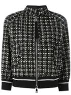 Moncler Knitted Jacket, Women's, Size: 1, Black, Polyamide/polyester/cotton