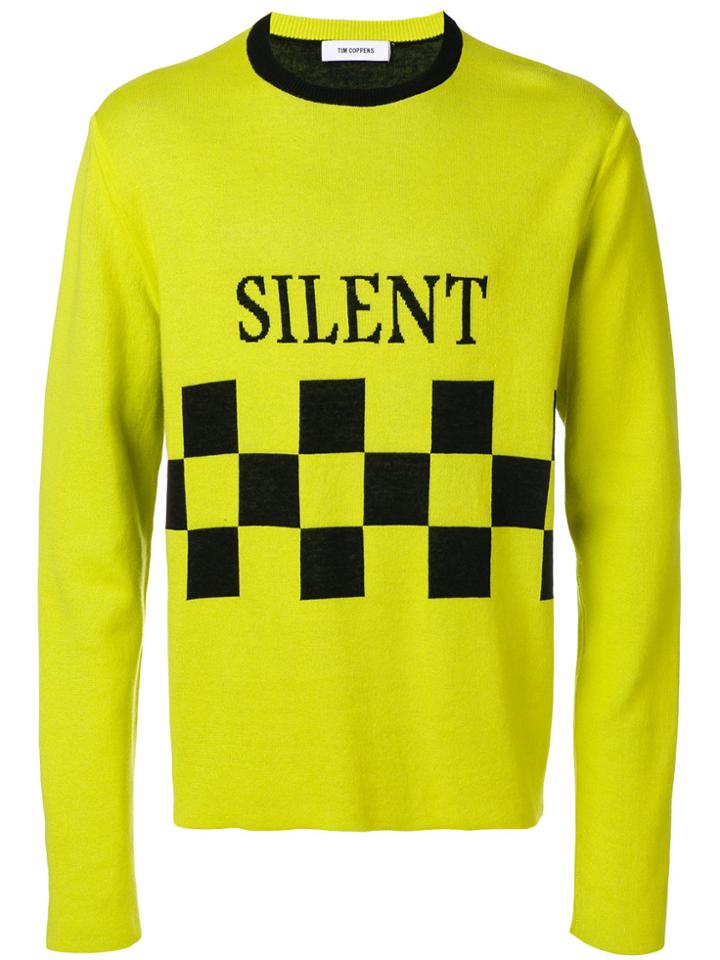 Tim Coppens Silent Motive Sweatshirt - Yellow & Orange