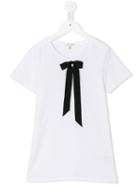 Les Coyotes De Paris Fleur T-shirt, Girl's, Size: 12 Yrs, White
