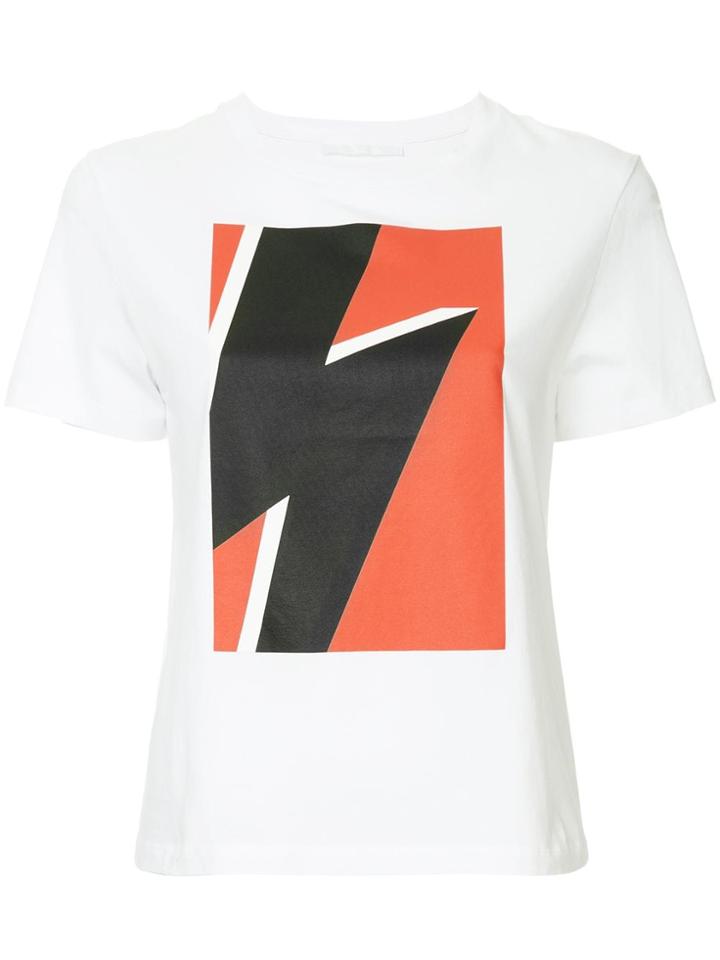 Neil Barrett Lightning T-shirt - White