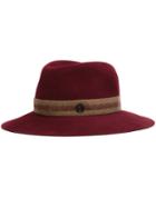 Maison Michel 'henrietta' Hat, Women's, Size: Large, Red, Wool